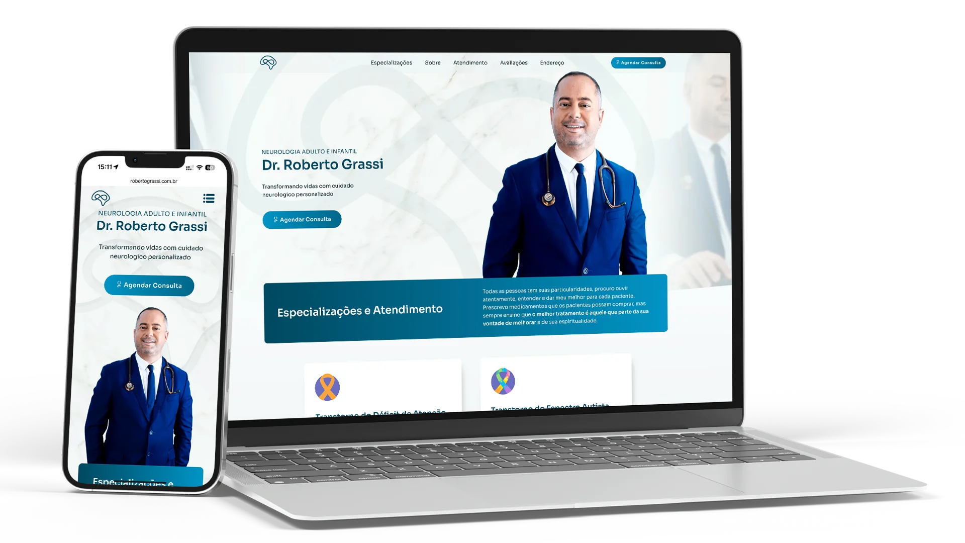 Site Institucional – Dr. Roberto Grassi
