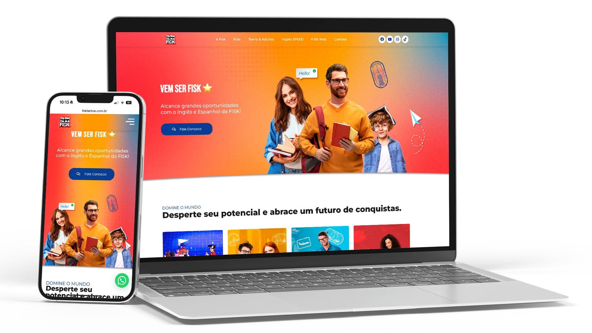 Site Institucional – Fisk Francisco Beltrão